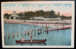 Vintage Postcard 1915-1930 Bathing Beach, West Keansburg, New Jersey (NJ)