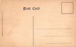 George and Martha Washington Silhouettes at Mount Vernon Postcard AA5016