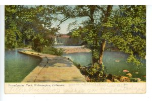 DE - Wilmington. Brandywine Park Scene ca 1905