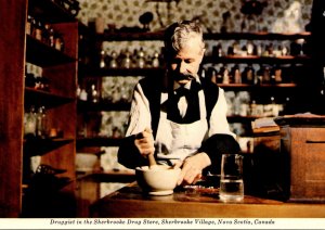 Canada Nova Scotia Sherbrook Village Druggist In The Sherbrooke Drug Store