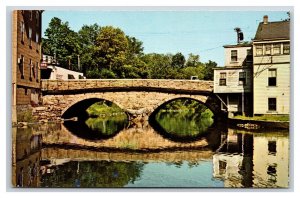 Choate Bridge Ipswich Massachusetts MA UNP Chrome Postcard Y9
