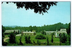 c1950's Stonefield, North Side of 1890's Village Cassville Wisconsin WI Postcard