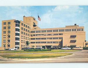 Unused Pre-1980 HOSPITAL SCENE Flint Michigan MI W2593