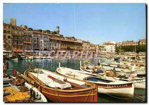 Modern Postcard Cannes corner of the Port Quay St Pierre et Suquet