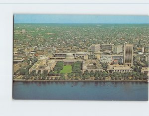 Postcard Air View of Cambridge, Massachusetts