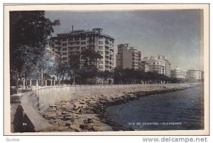 RP; Hand-tinted, Rio de Janeiro, Flamengo, Brazil, 10-20s