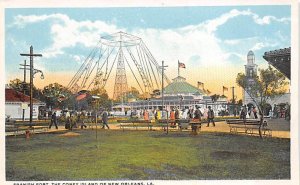 Spanish Fort The Coney Island Erected in 1770 - New Orleans, Louisiana LA  