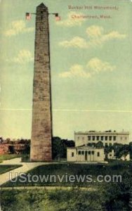 Bunker Hill Monument - Charlestown, Massachusetts MA  