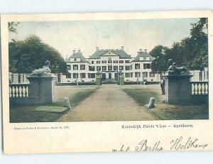1905 postcard KONINKLIJK PALEIS LOO Apeldoorn - Gelderland Netherlands F5168