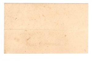 Young Queen Victoria One Cent Postal Stationery Canada Postcard