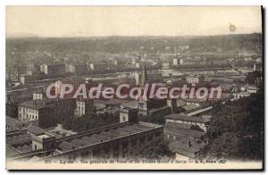 Postcard Old Lyon Vaise Vue Generale From Plants And Gillet Serin