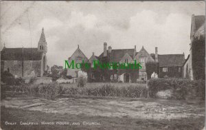 Wiltshire Postcard - Great Chalfield Manor House and Church RS33579