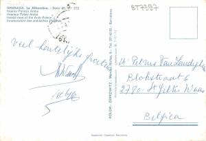 BT7397 Granada la alhambra      Spain