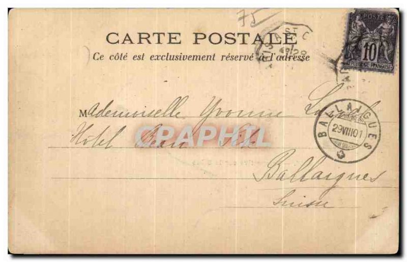 Old Postcard Perspective Paris on the Seine