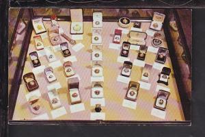 World Series Rings,Baseball Hall Of Fame,NY Postcard 