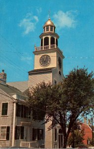 Massachusetts Nantucket The Town Clock