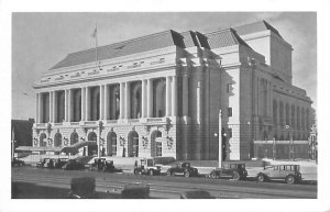 San Francisco CA  War Memorial Opera House B&W White Border Postcard  Unused