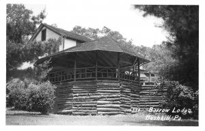 Barrow Lodge Bushkill Pennsylvania Real Photo RPPC postcard