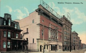 USA Mishler Theatre Altoona Pennsylvania Vintage Postcard 07.68 