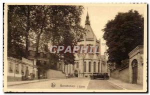 Old Postcard Belgium Bonsecours L & # 39eglise