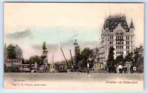 Groeten uit ROTTERDAM Netherlands Postcard