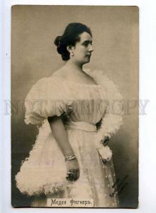 243962 Medea FIGNER Rus Italian OPERA Singer Vintage PHOTO PC