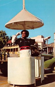 Traffic Policeman Figi Postcard