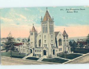 Divided-Back CHURCH SCENE Spokane Washington WA G4257