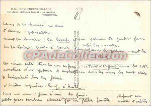 Modern Postcard Roquebrune Village feudal castle old kitchen