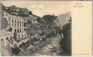 40730 VINTAGE POSTCARD - BOLZANO - MERANO: GILFTPROMENADE-