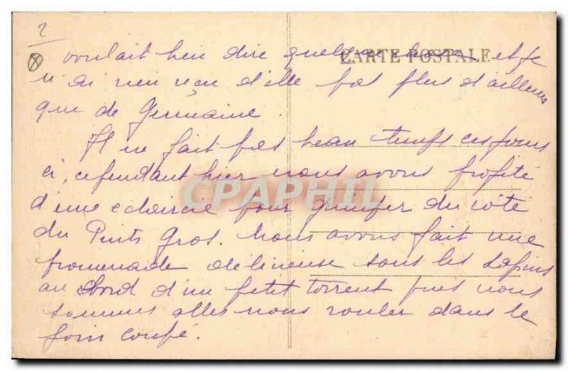 Old Postcard La Bourboule Casino