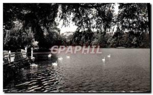 Postcard Modern Lyon Villeurbanne Lake Park Tete d & # 39or