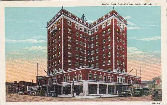 Illinois Rock Island Hotel Fort Armstrong