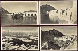 norge norway SPITSBERGEN SVALBARD (1928) Set of 20 RPPC