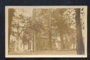 RPPC MONTROSE PENNSYLVANIA PA. PRESBYTERIAN CHURCH 1925 REAL PHOTO POSTCARD