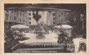 Italian Gardens, Biltmore Hotel, New York City, New York