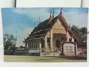 Vintage Postcard  Buddhist Temple Phuket Thailand Echoes Missionary 1970s