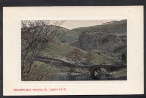 Cumbria Postcard - Smaithwaite Bridge, St John's Vale  A4100