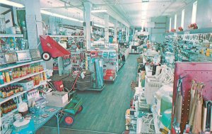 Indiana Elkhart Sunthimer's Ace Hardware 1960s Interior Postcard 22-10012