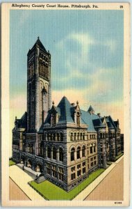 M-10441 Allegheny County Court House Pittsburgh Pennsylvania