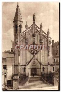 Old Postcard La Souterraine (Creuse) Convent Chapel