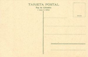 colombia, PUERTO COLOMBIA, Calle Libertad, The Pole Bar (1920s) Postcard