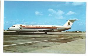 Cayman Airways BAC-111 531 FS Aircraft Vintage 60s Aviation Postcard Airplane