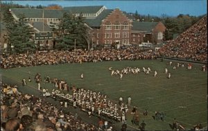 Hanover New Hampshire NH Football Game College Sports 1950s-60s Postcard