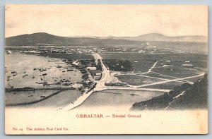 Gibraltar  Neutral Ground   Postcard