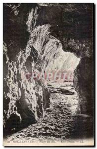 Old Postcard Douarnenez Plage du Ris a Cave