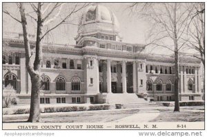Chaves County Court House Roswell New Mexico Real Photo