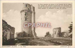 Old Postcard Montlhery S and O Tower