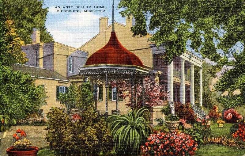 MS - Vicksburg. An Ante Bellum Home