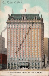 Blackstone Hotel Chicago IL Postcard PC262